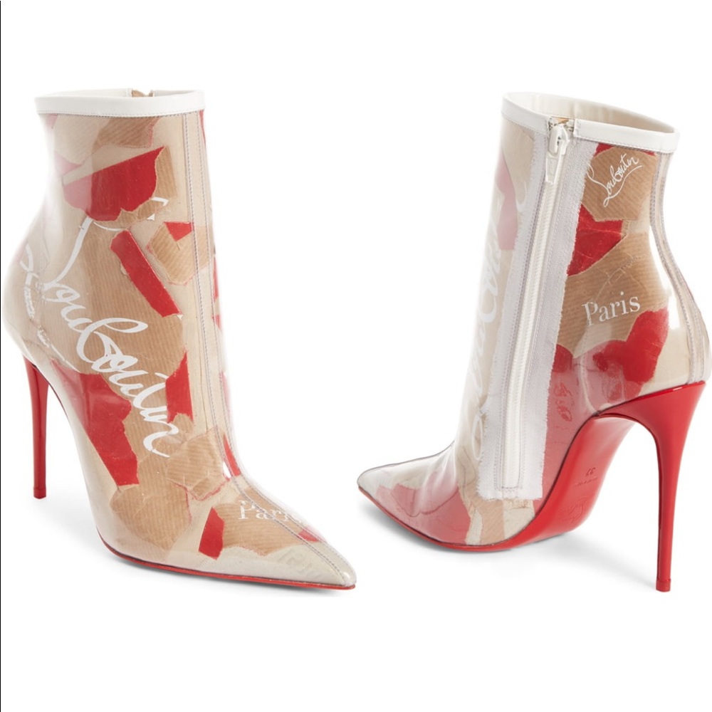 Christian Louboutin Kraft Logo Bootie